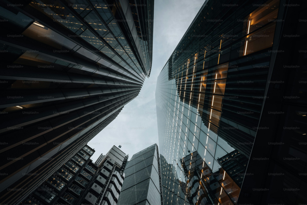 buildings from below